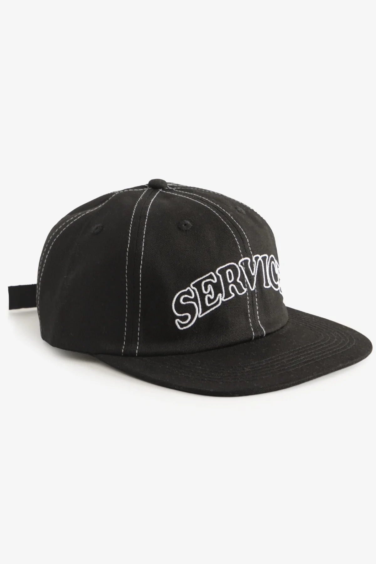 Arch Logo Contrast Stitch Cap - Black