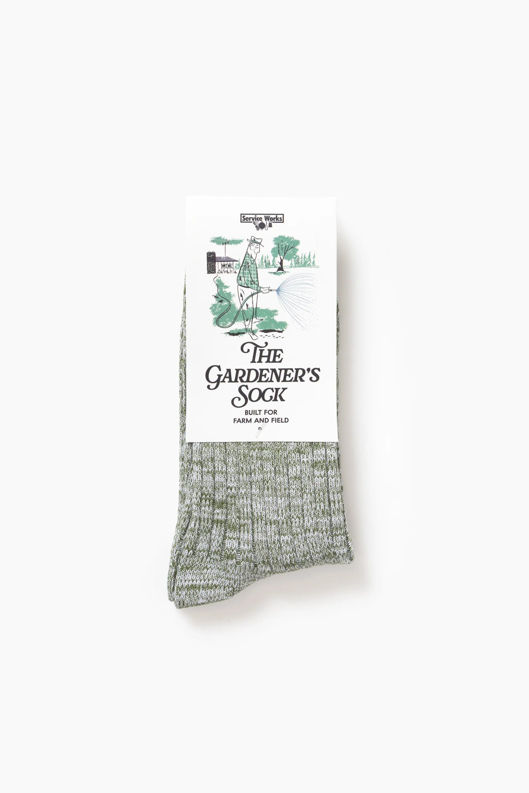 Chaussetttes - The Gardener's Sock - Vert