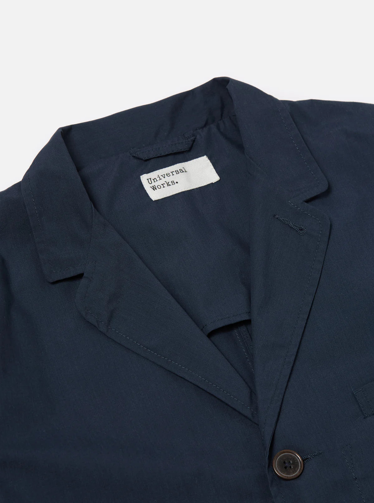 UNIVERSAL WORKS - "Veste Capitol" Navy Recycled Polytech