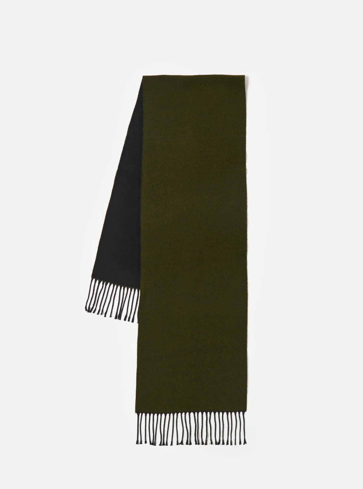 Vert/Noir Double Coté Echarpe (Reversible)