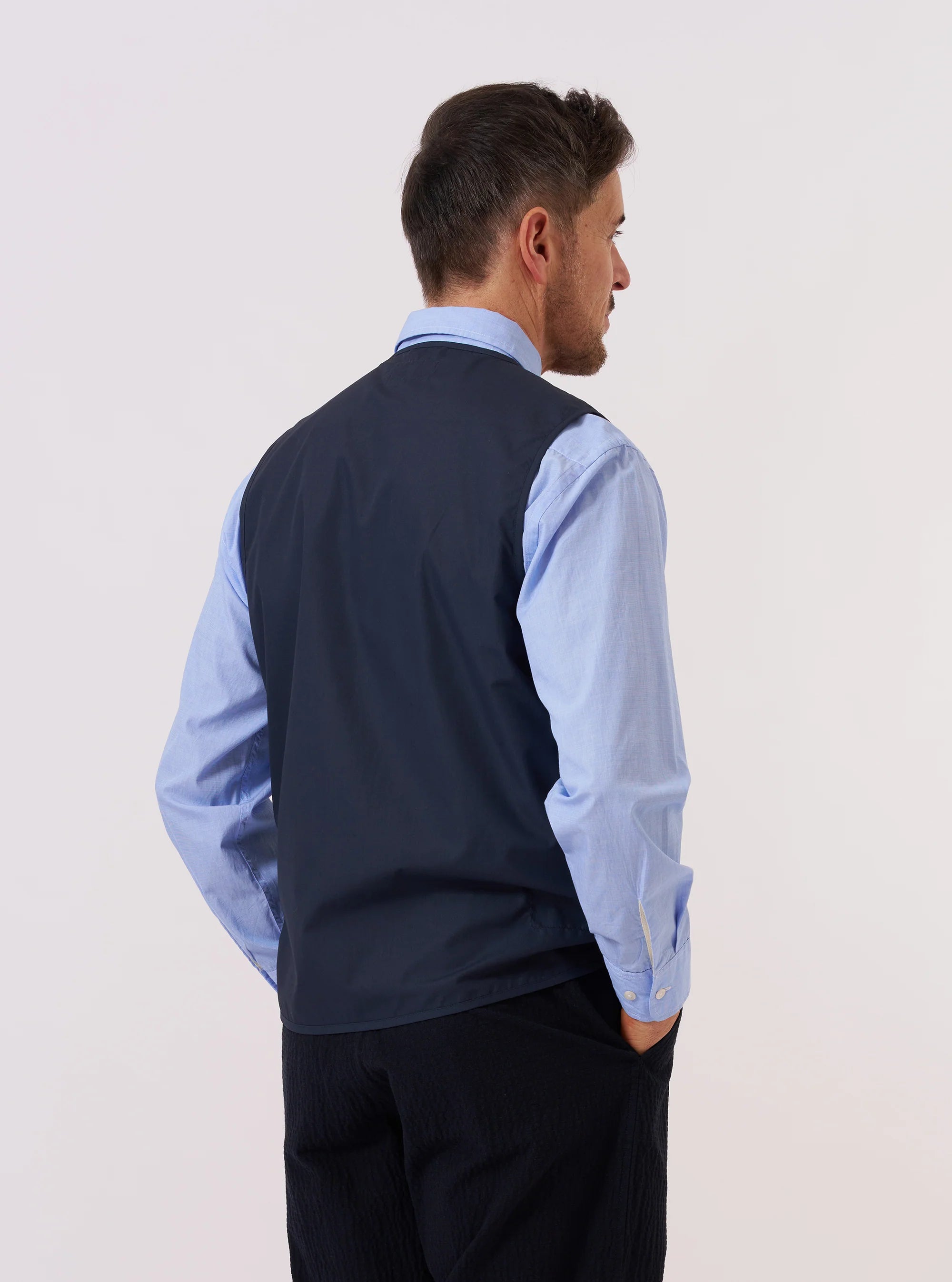 Gilet - Navy Recycled Polytech - City Waistcoat