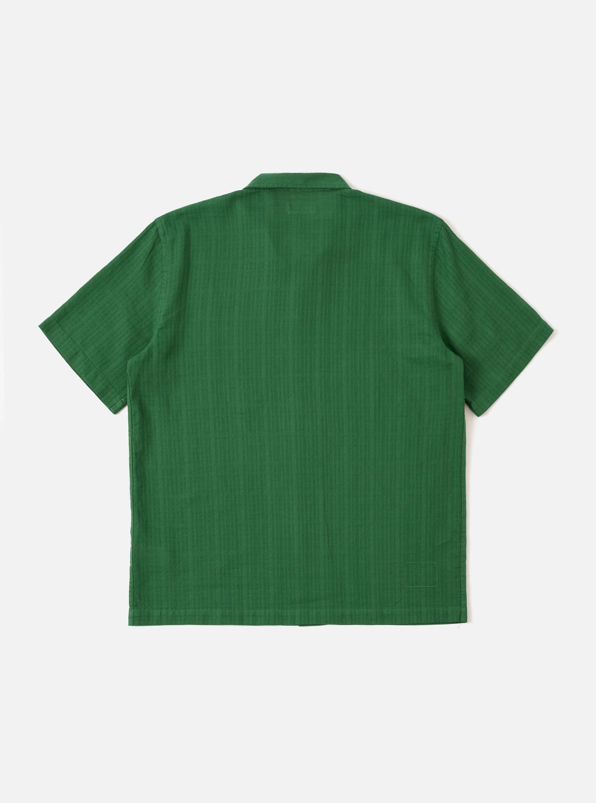 Chemise à manche courte Vert Coton - Road Shirt -