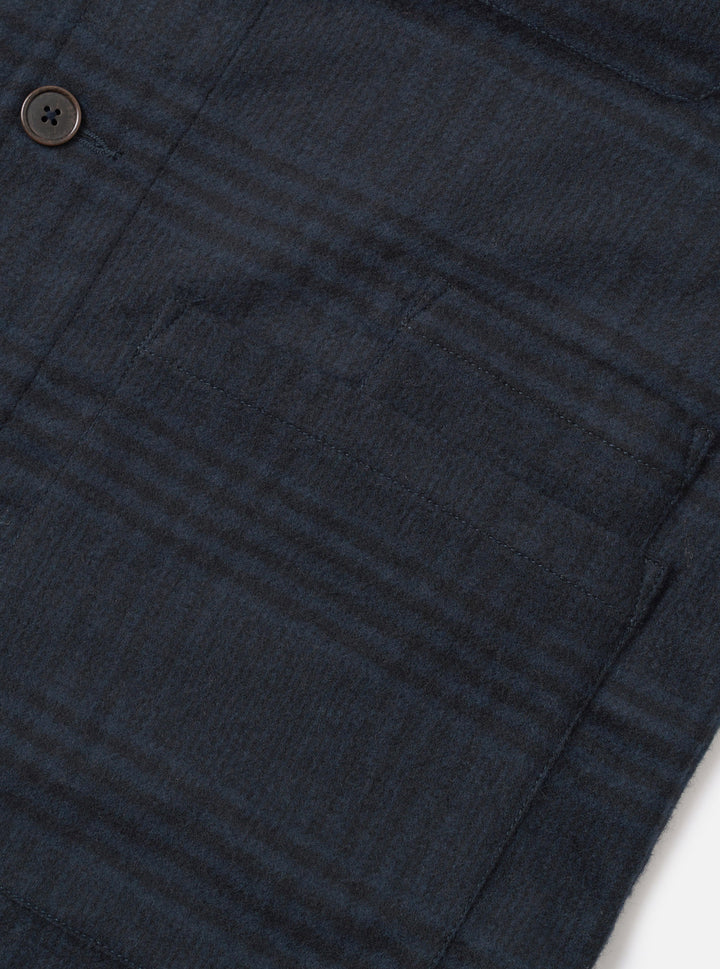 Surchemise Bakers navy - détail poche