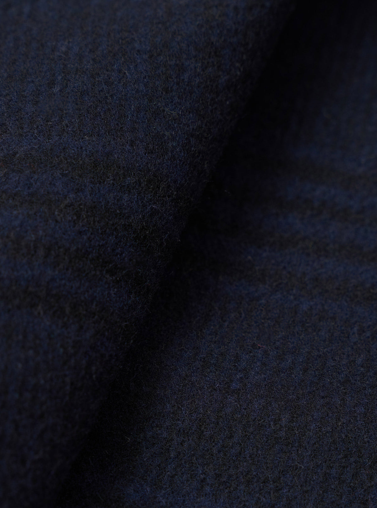 Bob Wool Mix navy - détail tissu