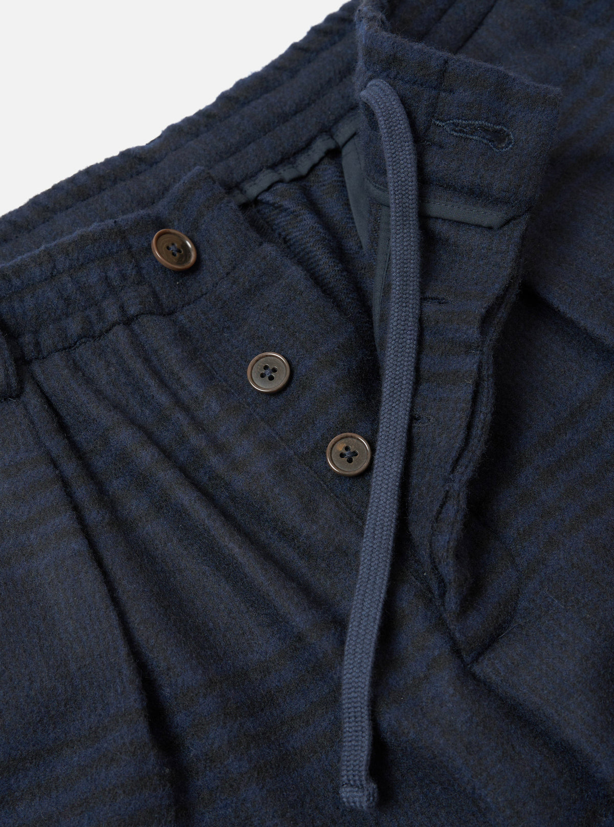 Pantalon Oxford navy - détail ceinture