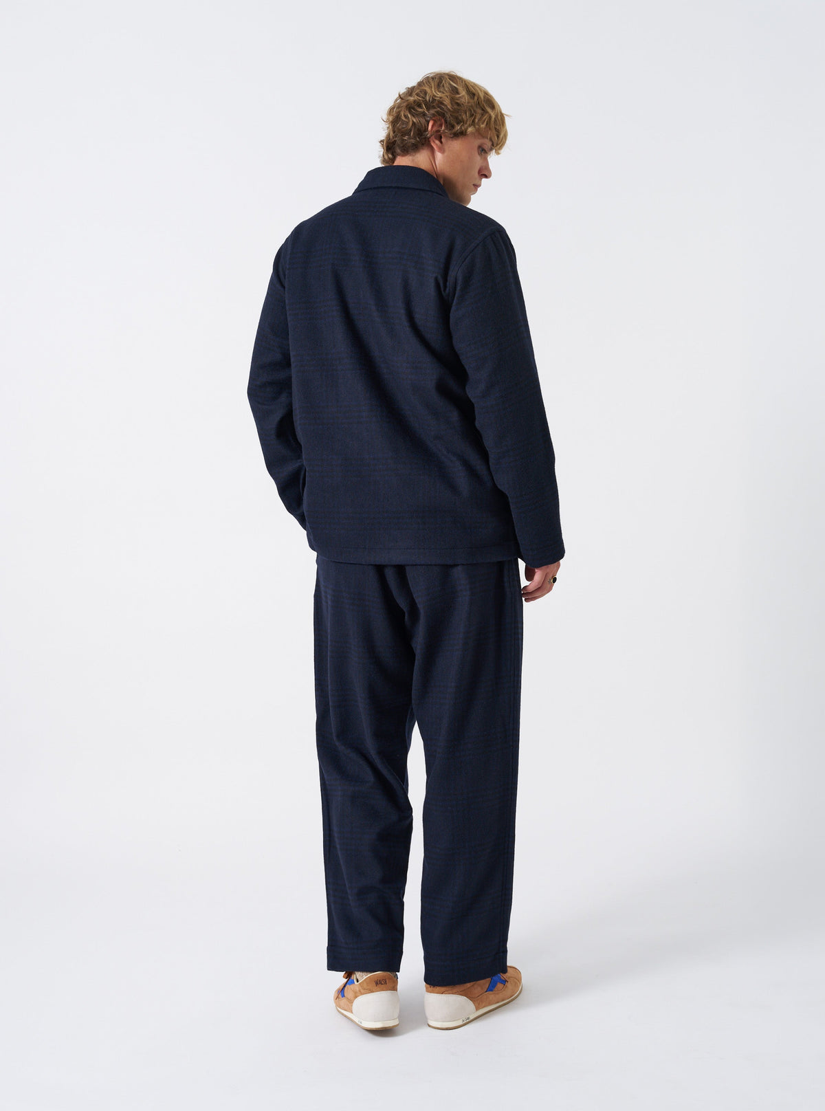 Pantalon Oxford navy - porté
