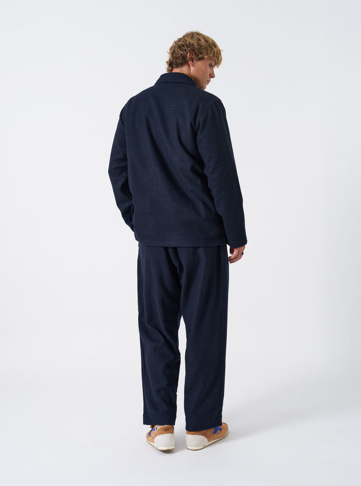 Pantalon Oxford navy - porté