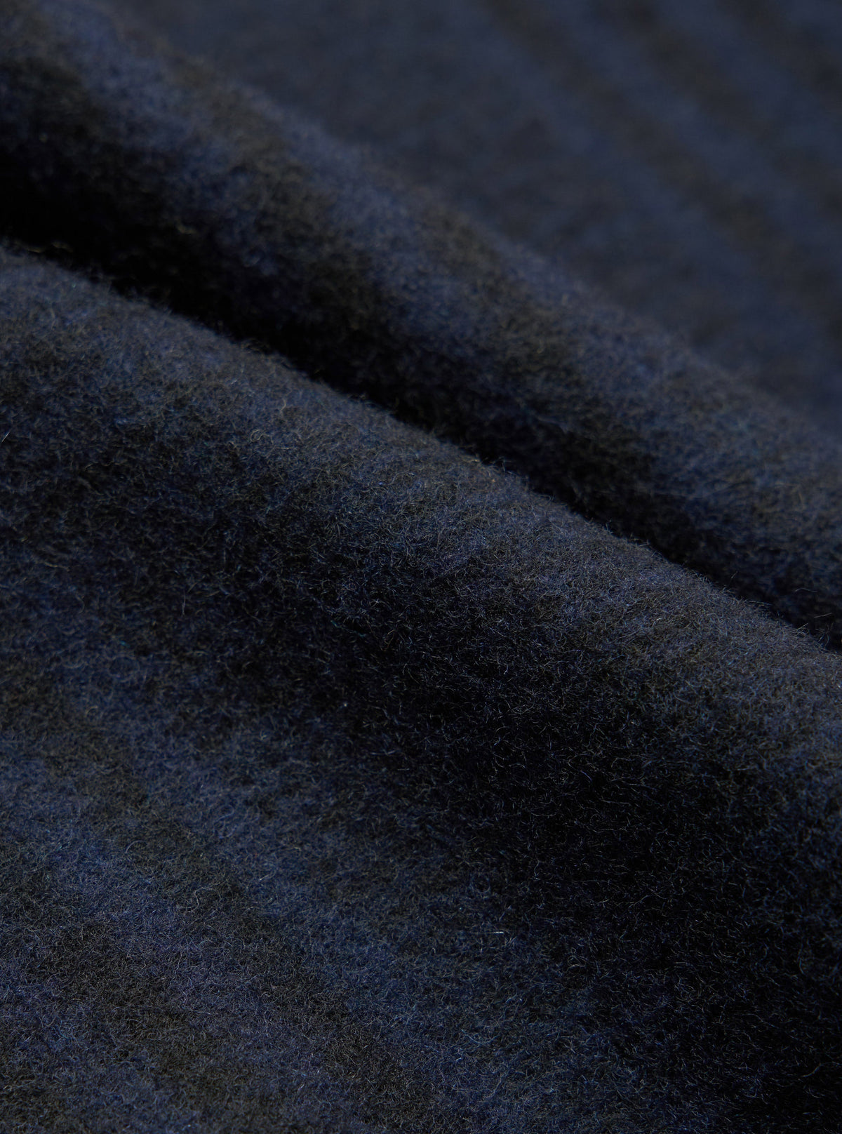 Bob Wool Mix navy - détail tissu