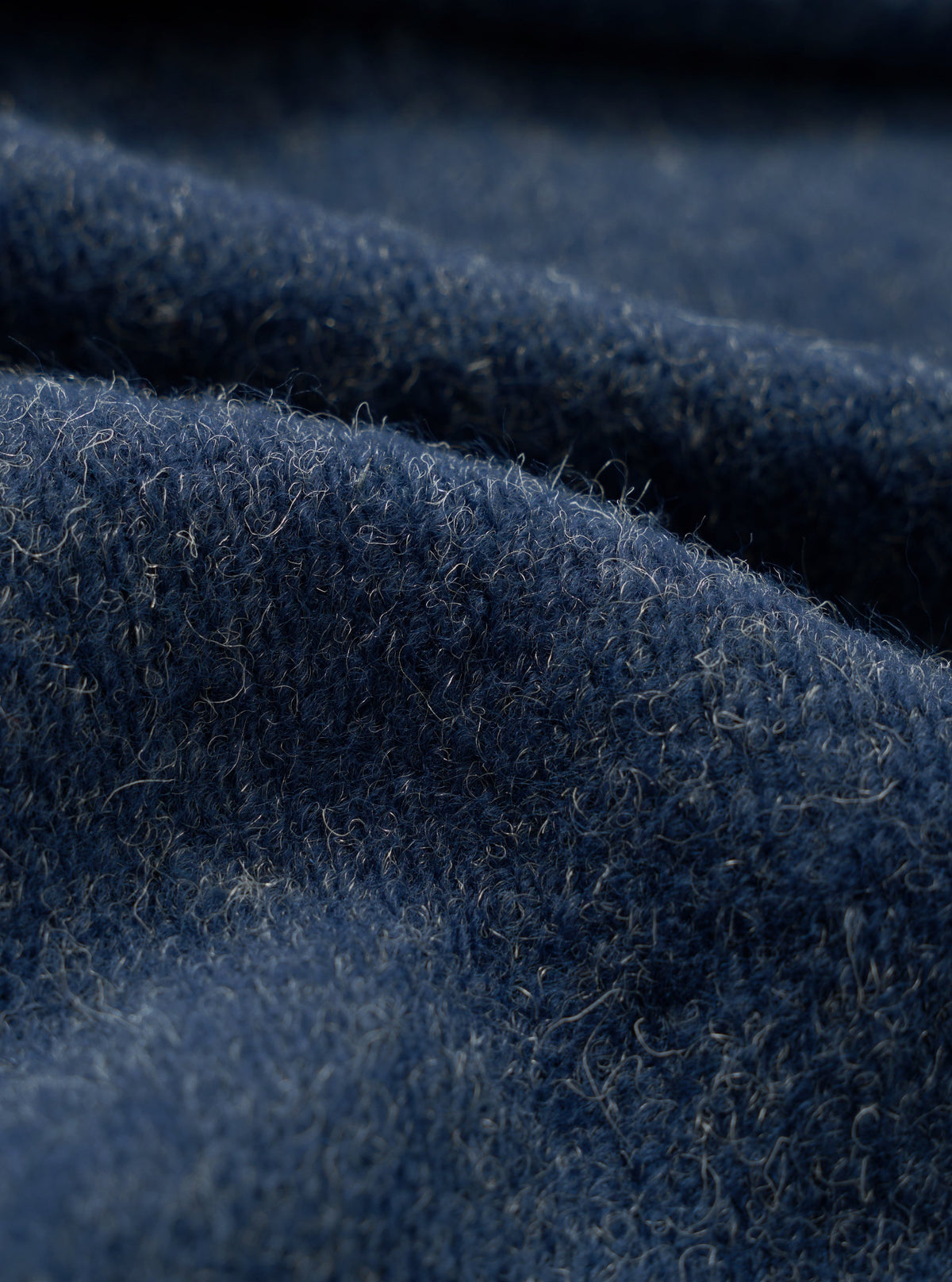Navy Dam Marl - détail tissu