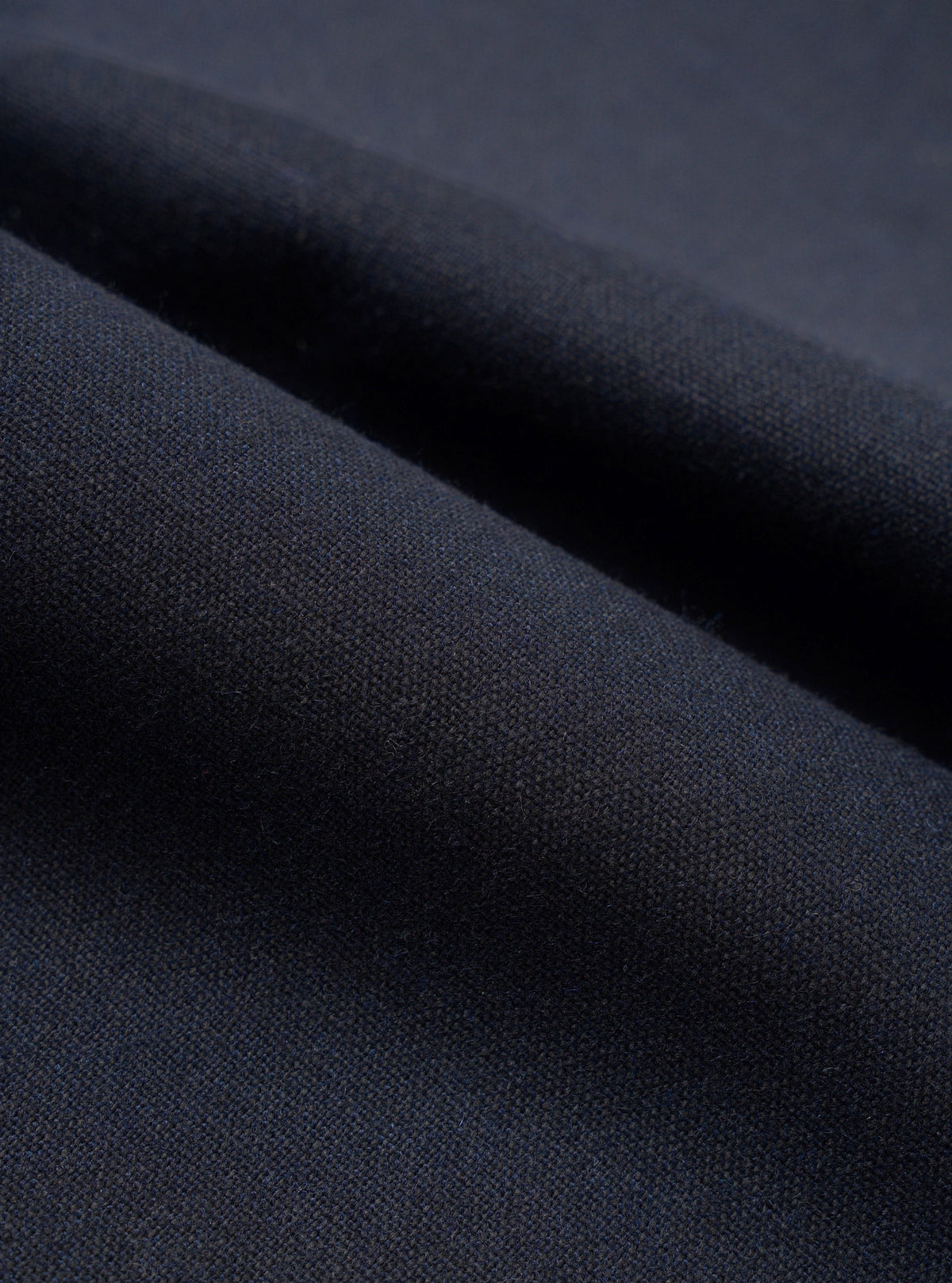 Navy Recycled Italian Tweed - détail tissu
