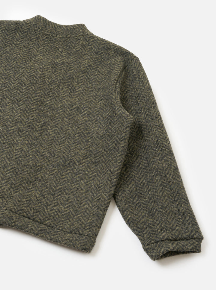 Olive Raven Fleece Advance Cardigan - vue de dos