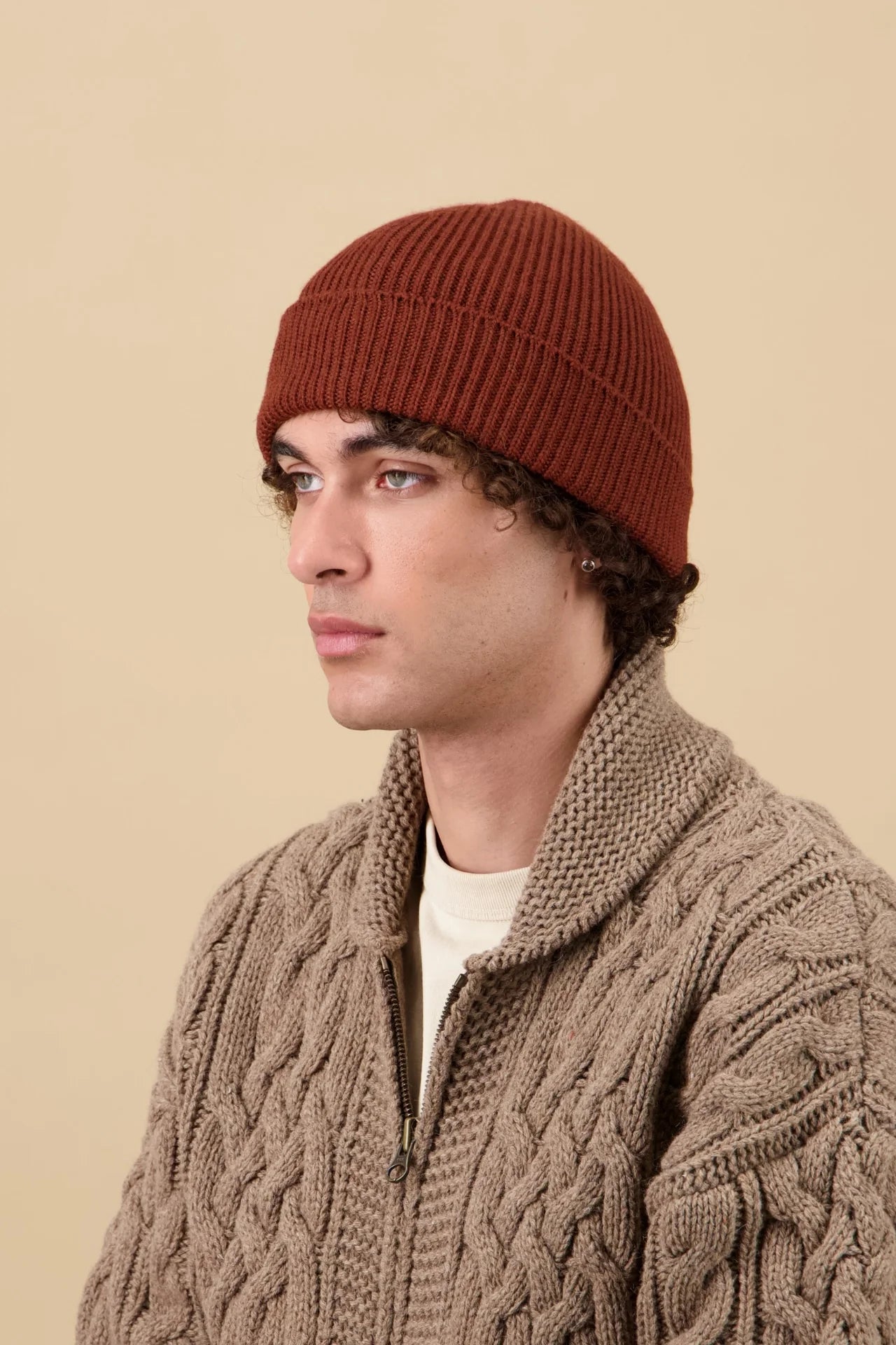 Bonnet Ara - Brique