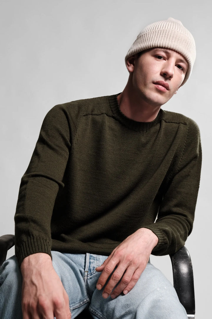 Bonnet Ara Nitto Knitwear naturel - laine mérinos