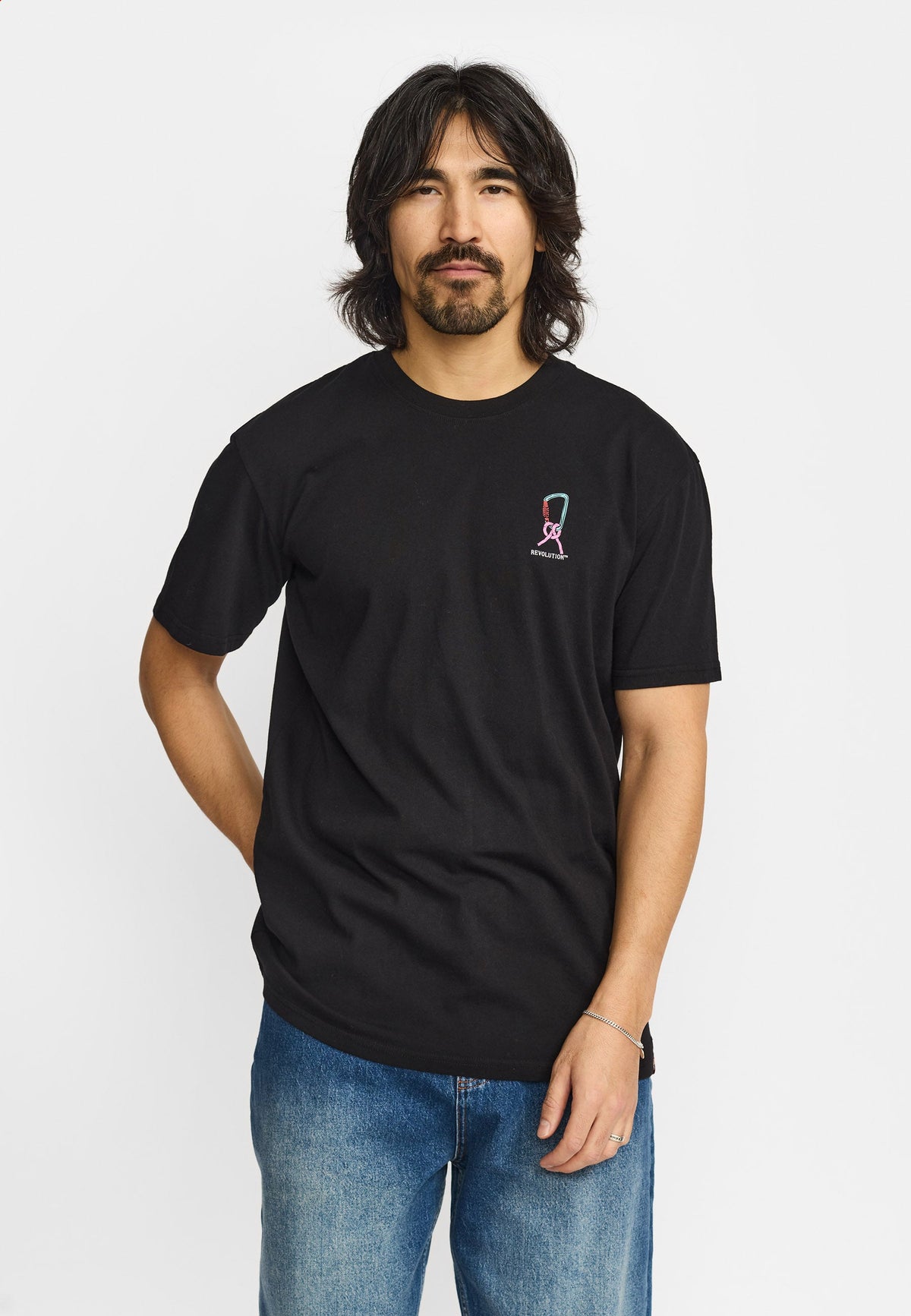 T-shirt Revolution 1463 CAB noir - vue 4