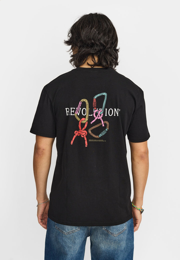 T-shirt Revolution 1463 CAB noir - vue 5