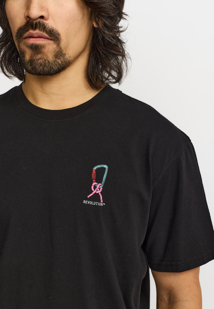 T-shirt Revolution 1463 CAB noir - vue 1