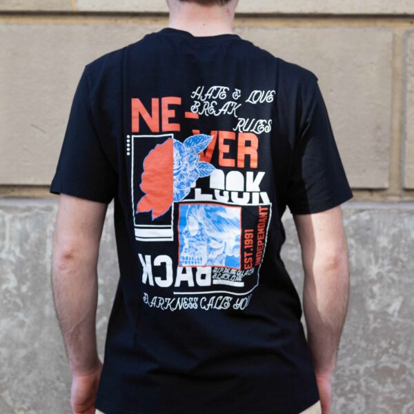 Tee-Shirt Noir « DARKNESS  » HARDCORE SESSION