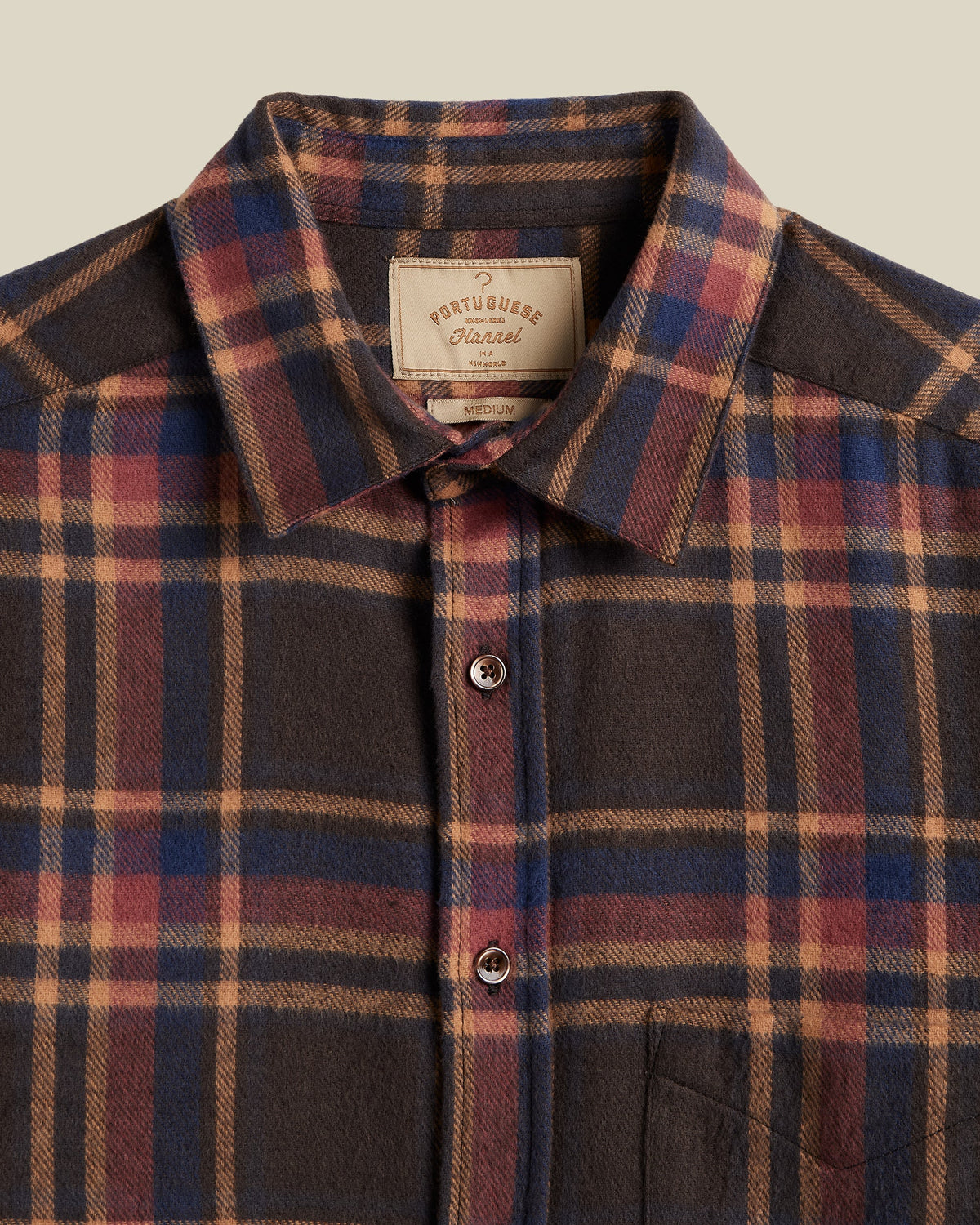 Chemise flanelle CASTOR Portuguese Flannel - vue 2