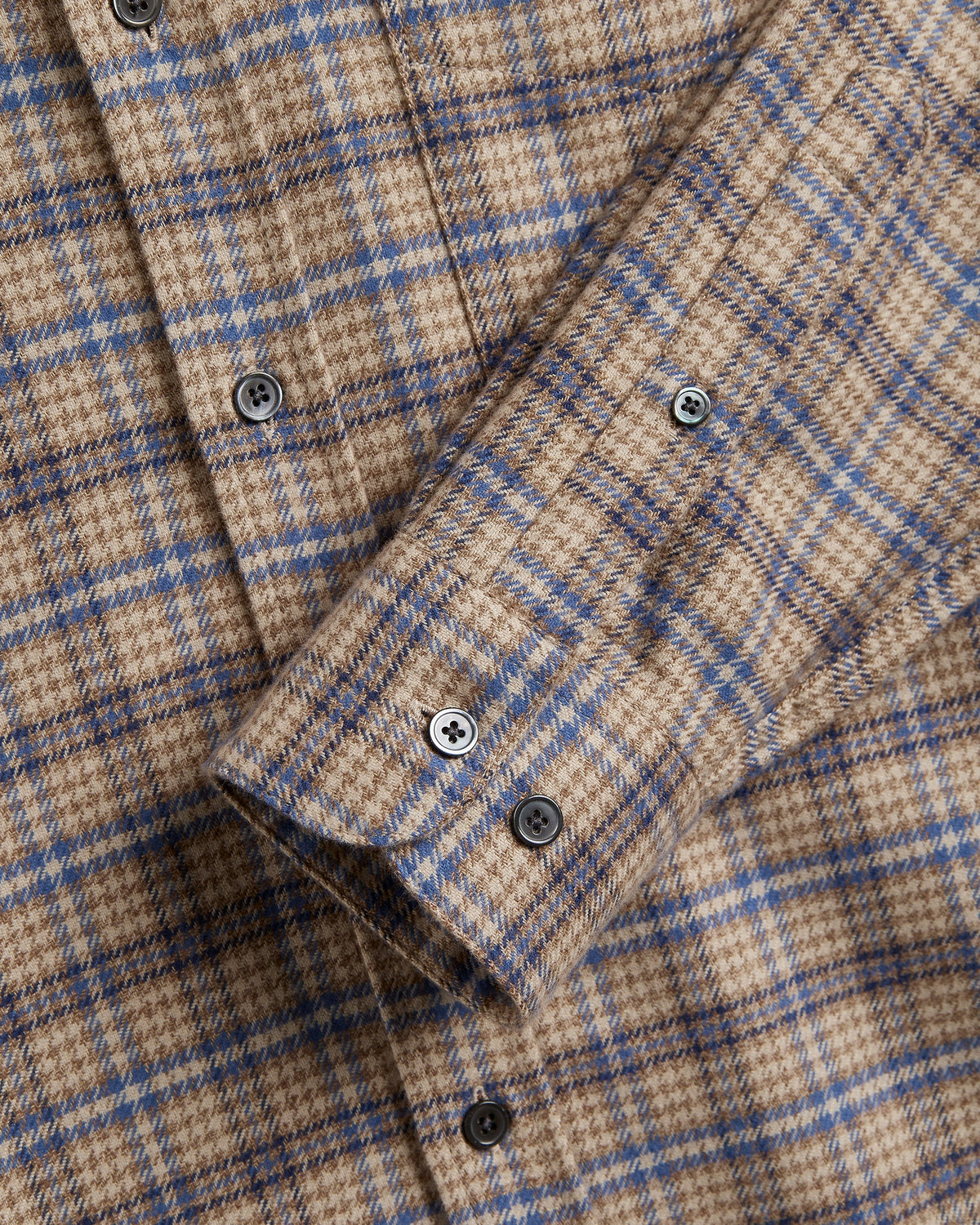 Chemise flanelle CEDAR Portuguese Flannel - détail