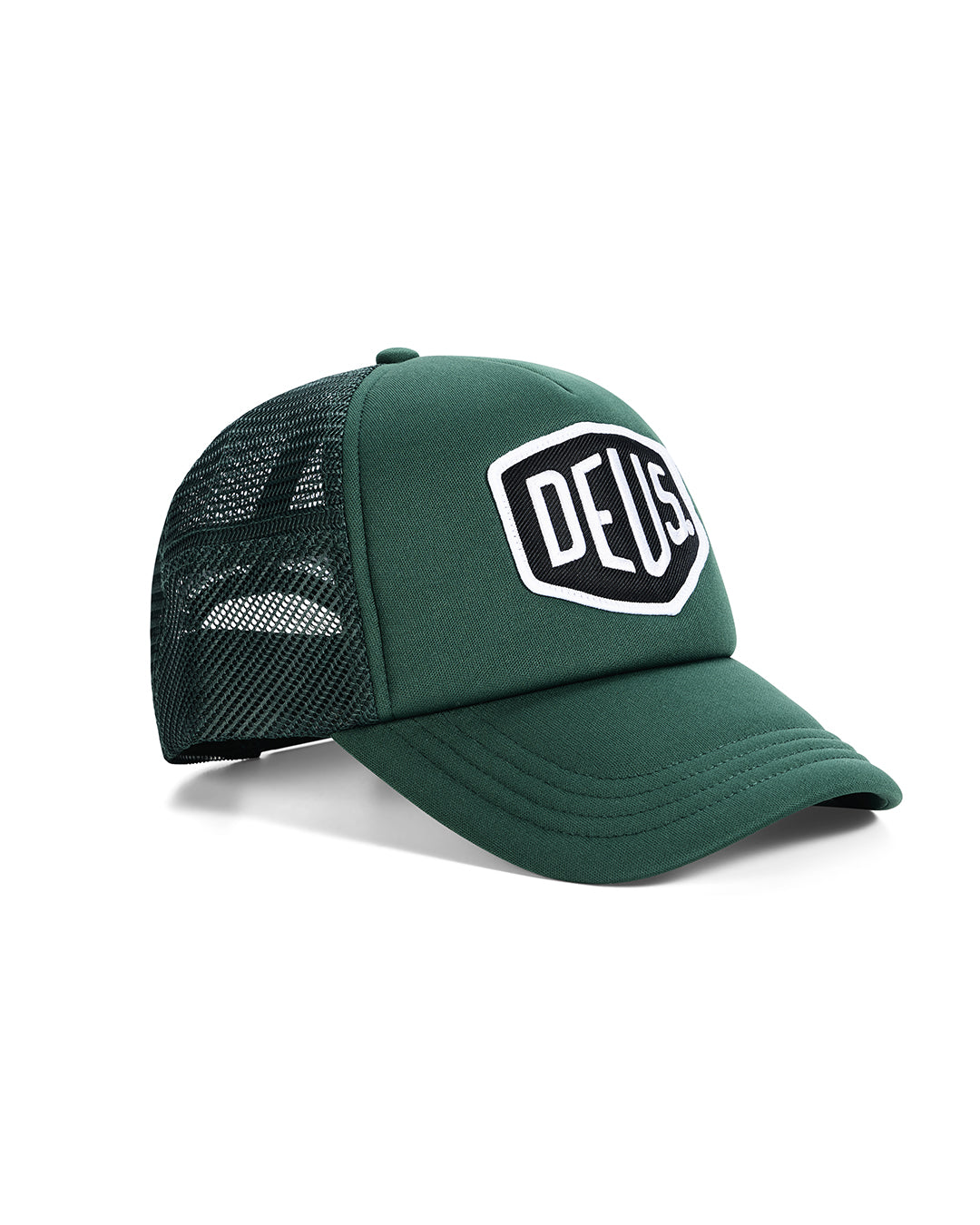 Baylands Trucker Deus Ex Machina vert racing - vue de face