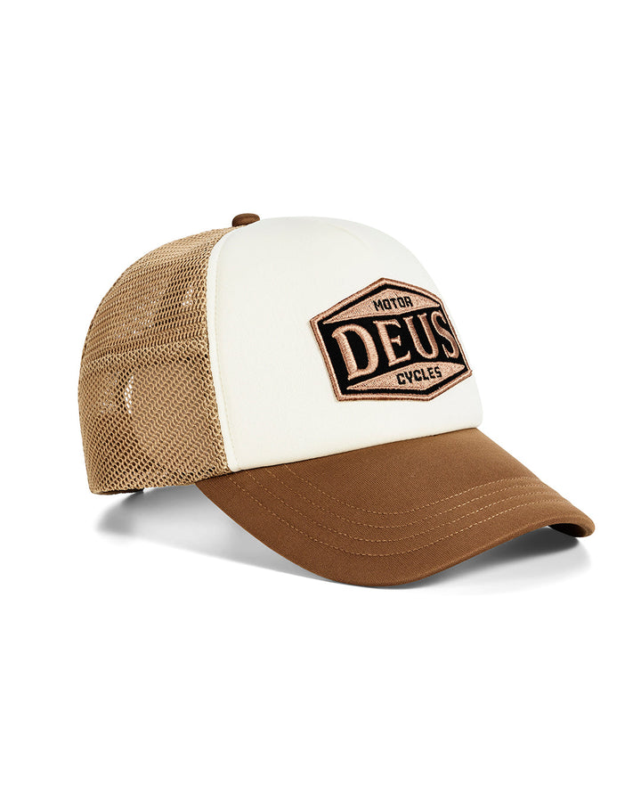 Josel Trucker Deus Ex Machina camel - vue de face