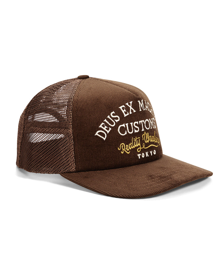 Marsden Trucker Deus Ex Machina marron - vue de face