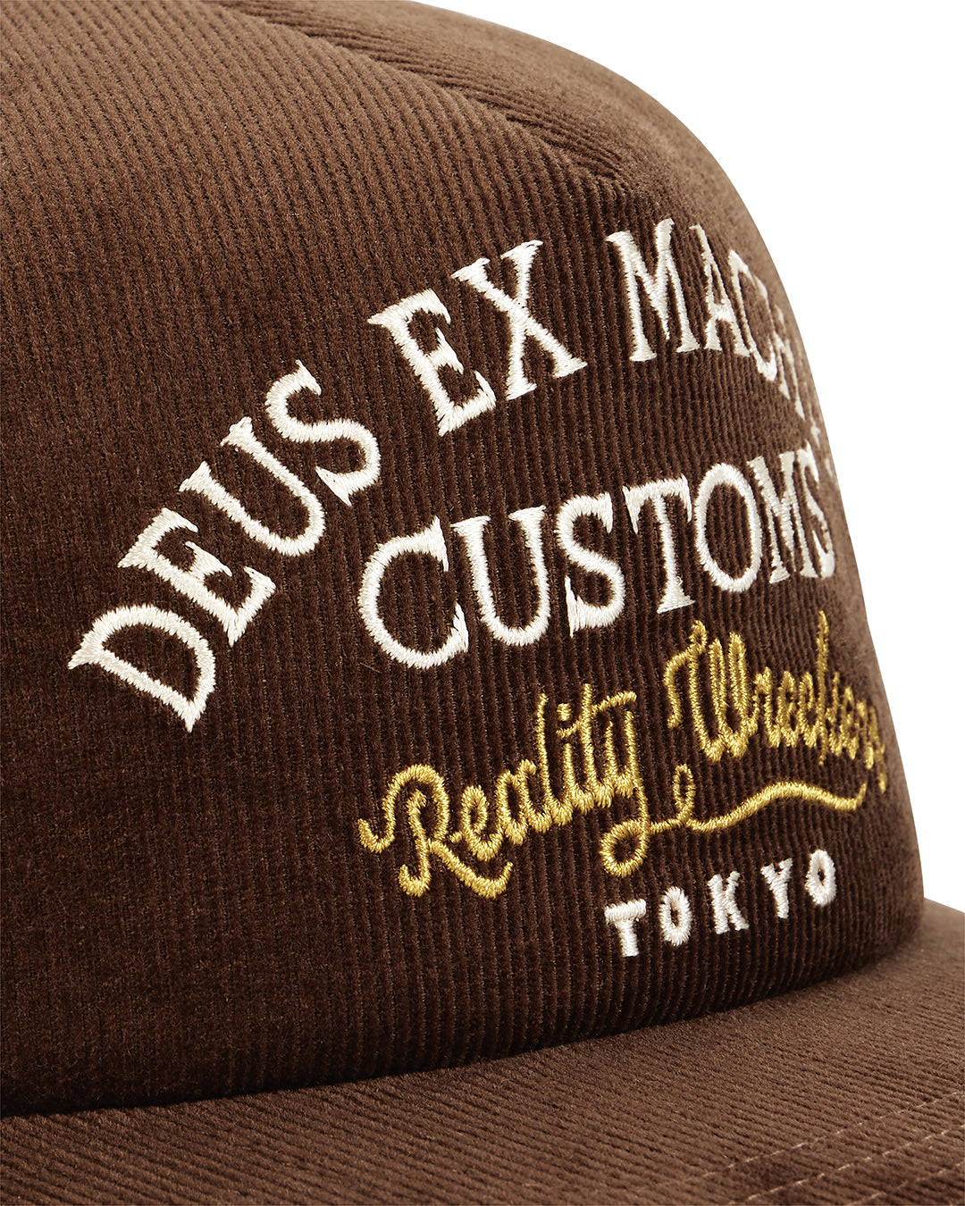Marsden Trucker Deus Ex Machina marron - vue de dos