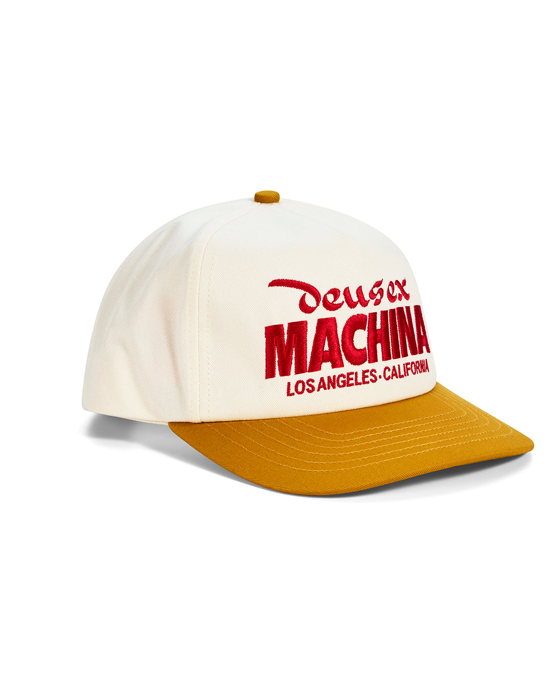 Primo Cap Deus Ex Machina jaune - vue de face