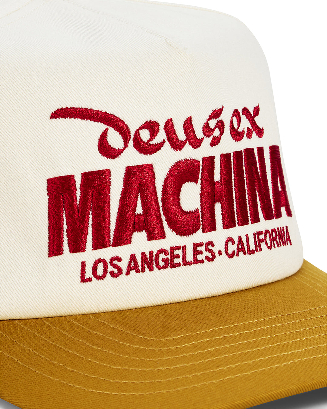 Primo Cap Deus Ex Machina jaune - vue de dos