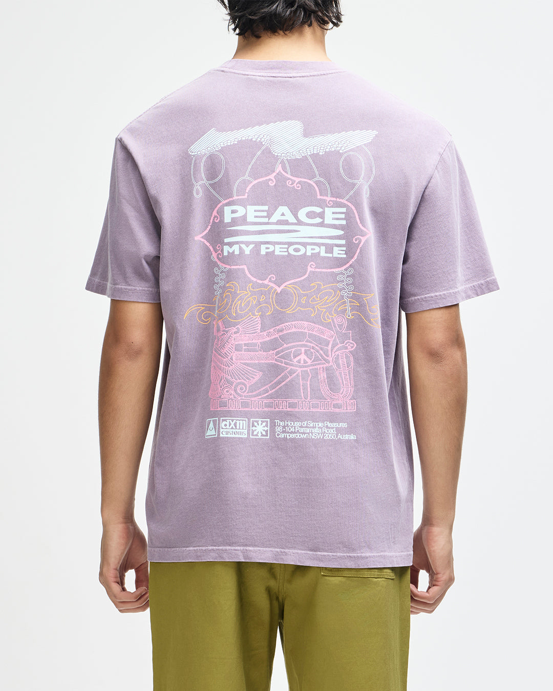 Easy Peacey Deus Ex Machina violet raisin - vue 3