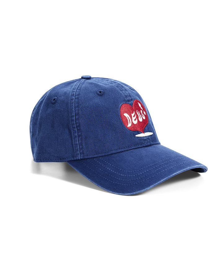 Deep Cut Dad Cap Deus Ex Machina bleu Limoges - vue de face