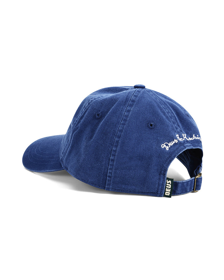 Deep Cut Dad Cap Deus Ex Machina bleu Limoges - vue de profil