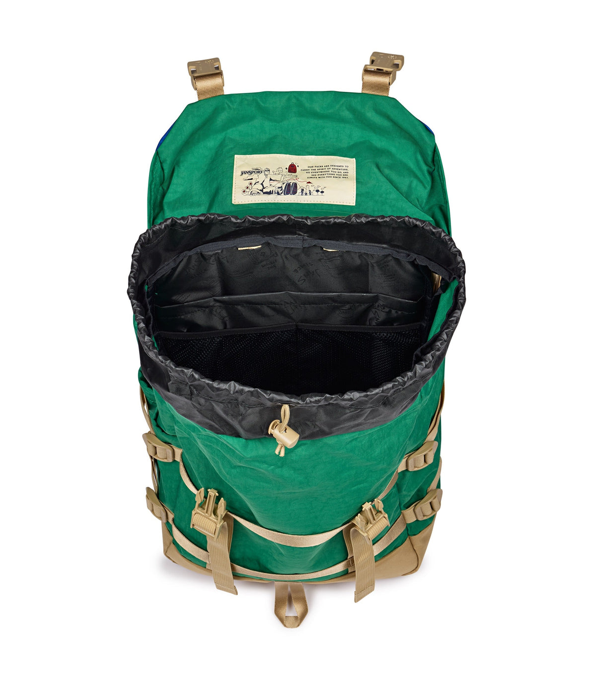 Sac à dos JanSport Skip Pack vert Jelly Kelly - vue 3
