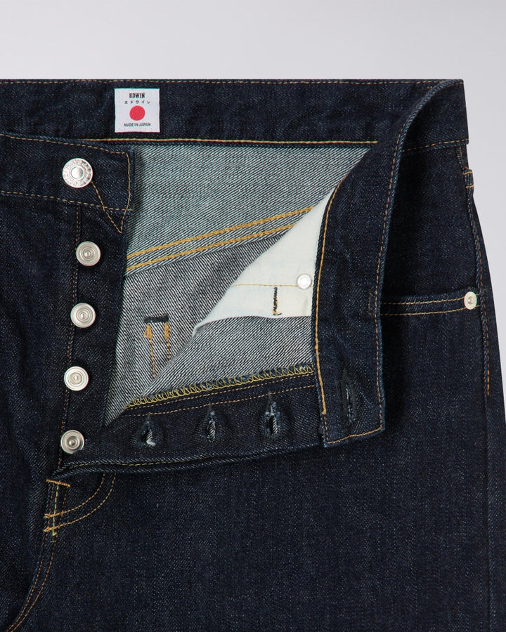 Wide Pant Edwin - détail lisière selvedge