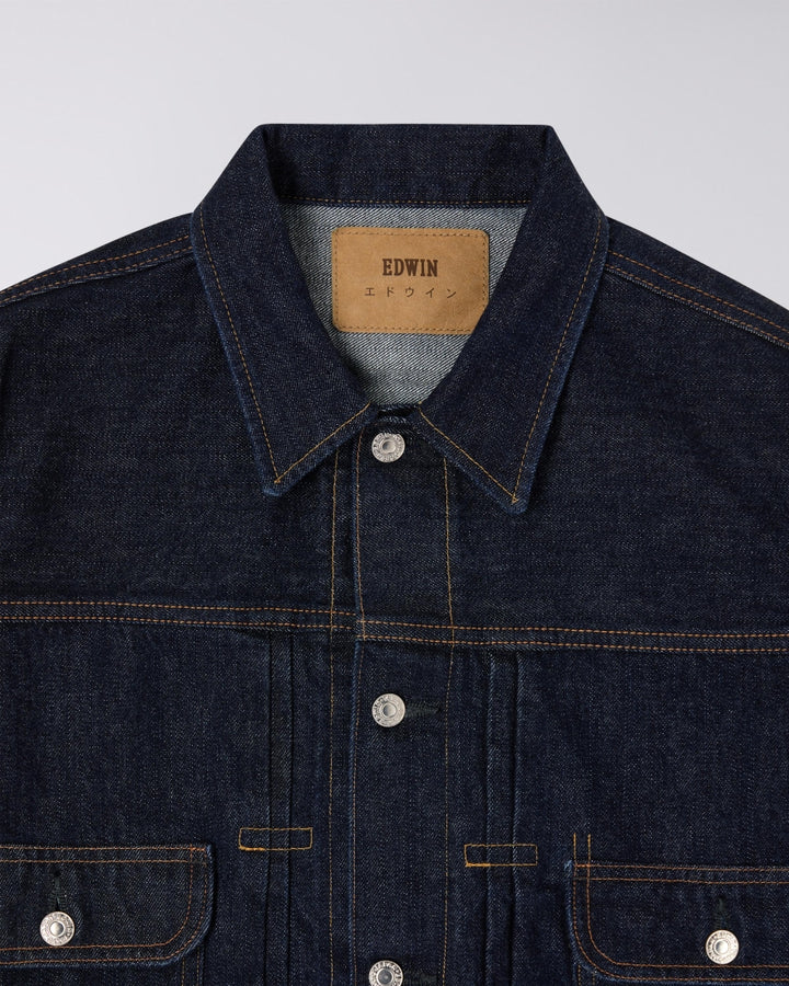 Veste en jean Edwin - détail poche
