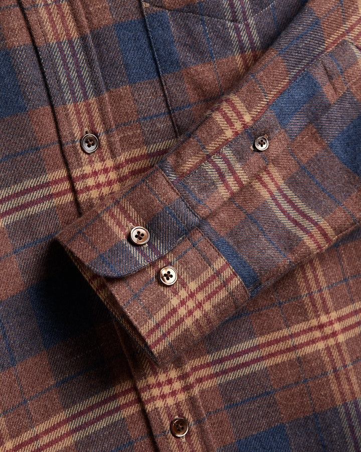 Chemise flanelle LOGIA Portuguese Flannel - détail