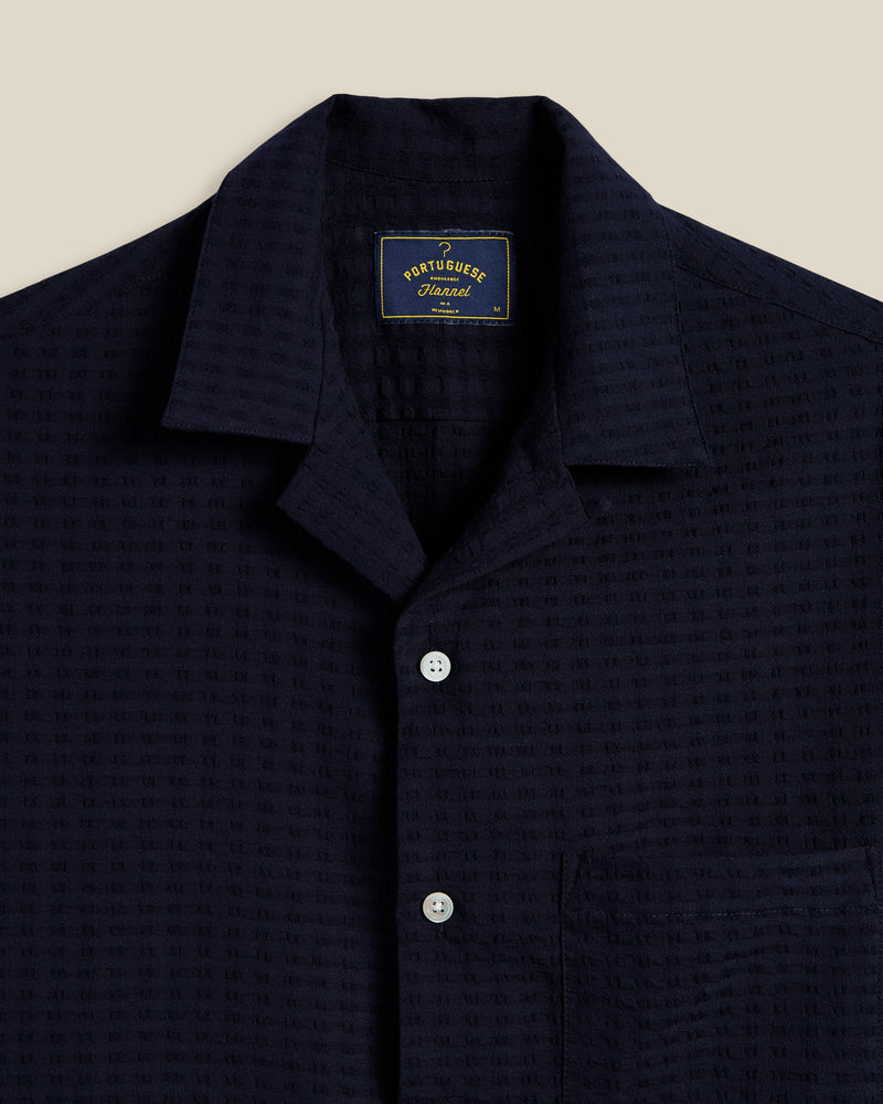 Chemise Manche Courte - MONDEGO - NAVY