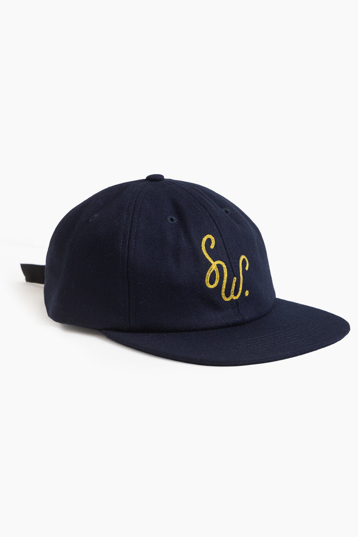 Monogram Cap Navy - vue de face