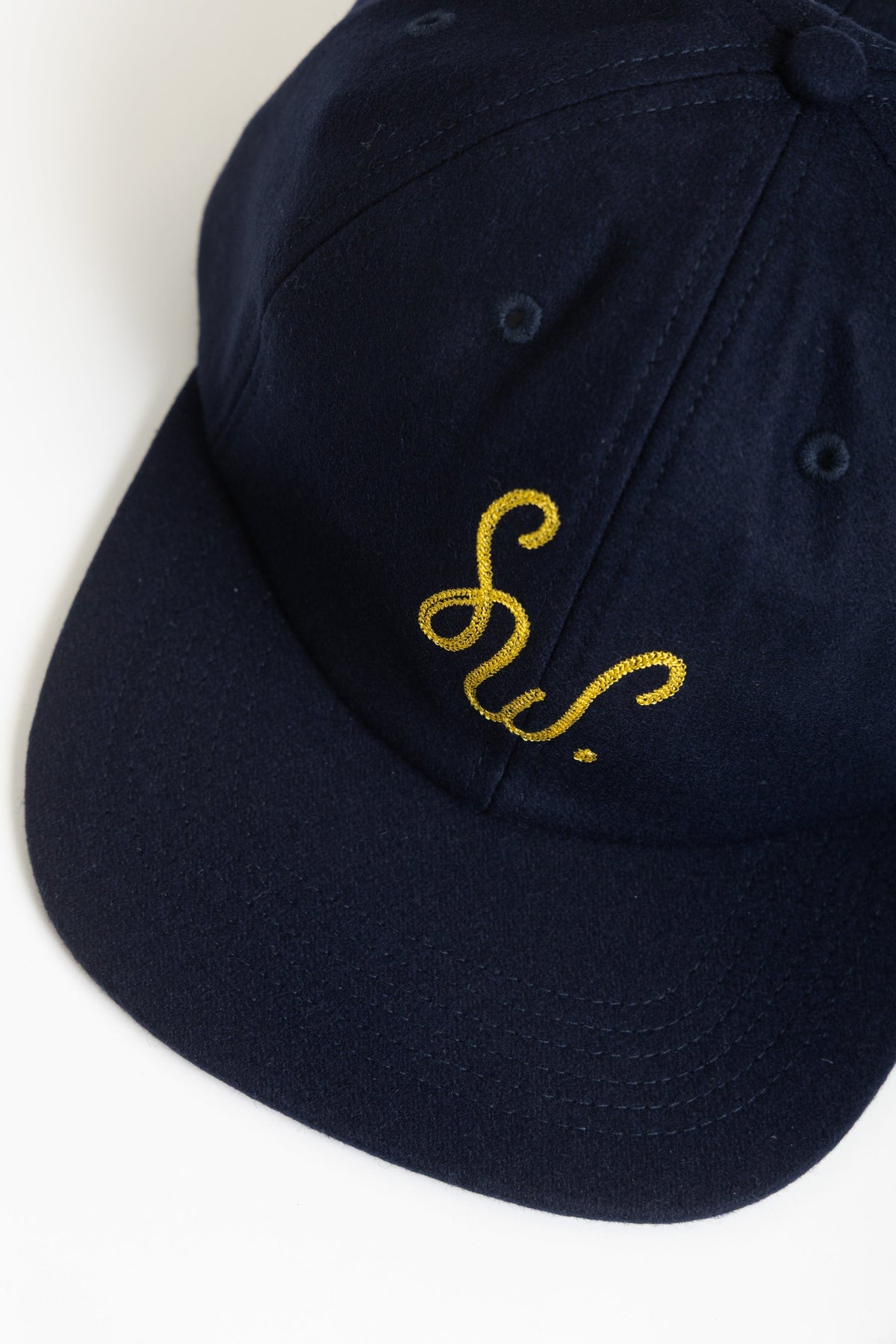 Monogram Cap Navy - détail
