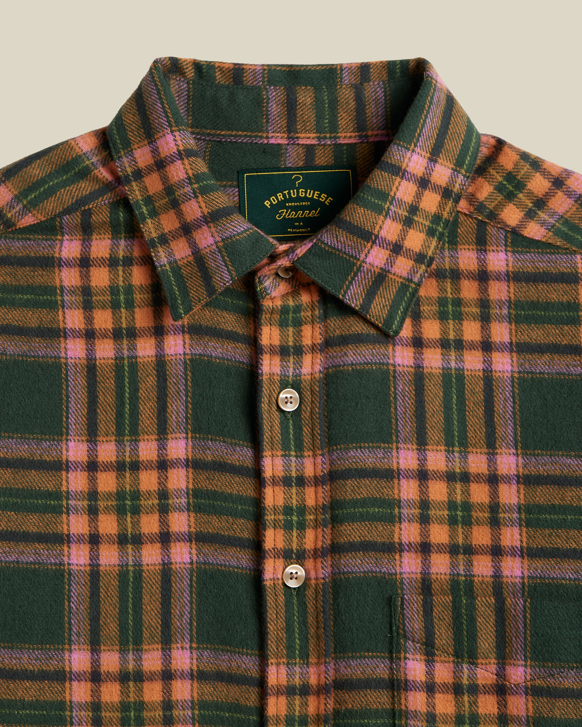 Chemise flanelle OLIVARA Portuguese Flannel - vue 2