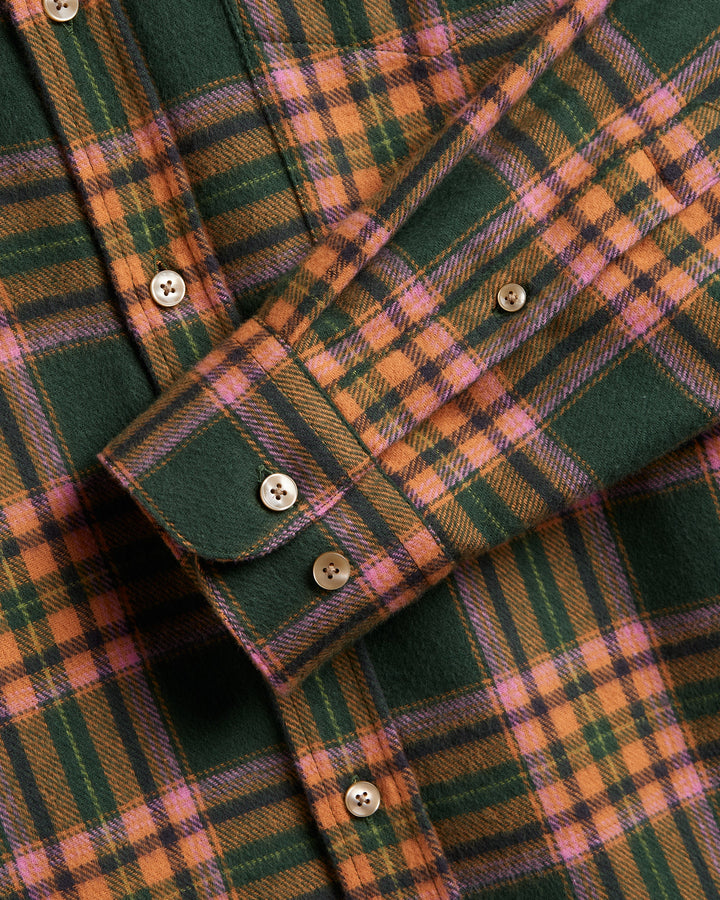 Chemise flanelle OLIVARA Portuguese Flannel - détail