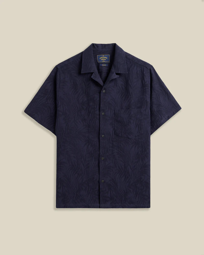 Chemise Manche Courte - PALM Navy