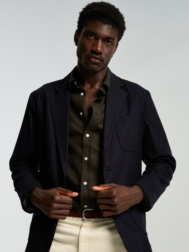 Chemise flanelle TECA Portuguese Flannel - lookbook 8