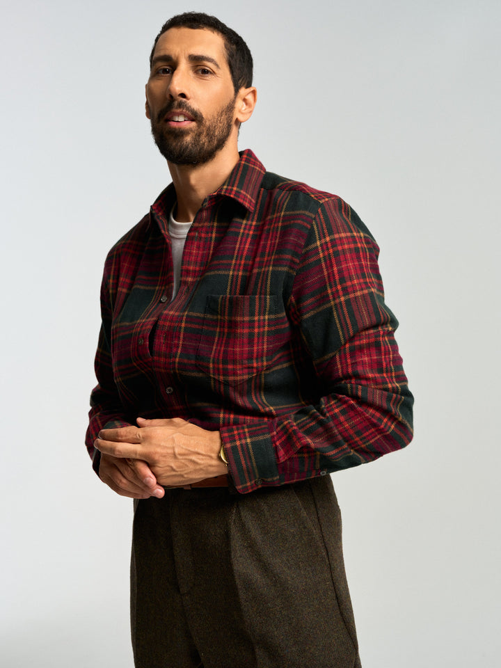 Chemise flanelle BRAVIO Portuguese Flannel - lookbook 3