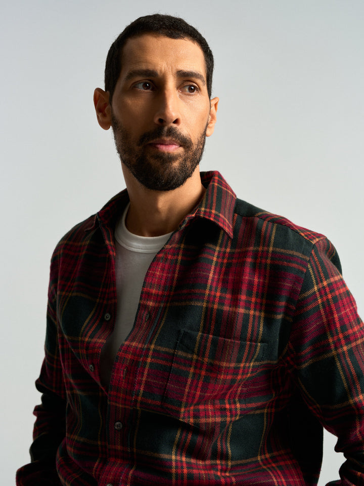 Chemise flanelle BRAVIO Portuguese Flannel - lookbook 4