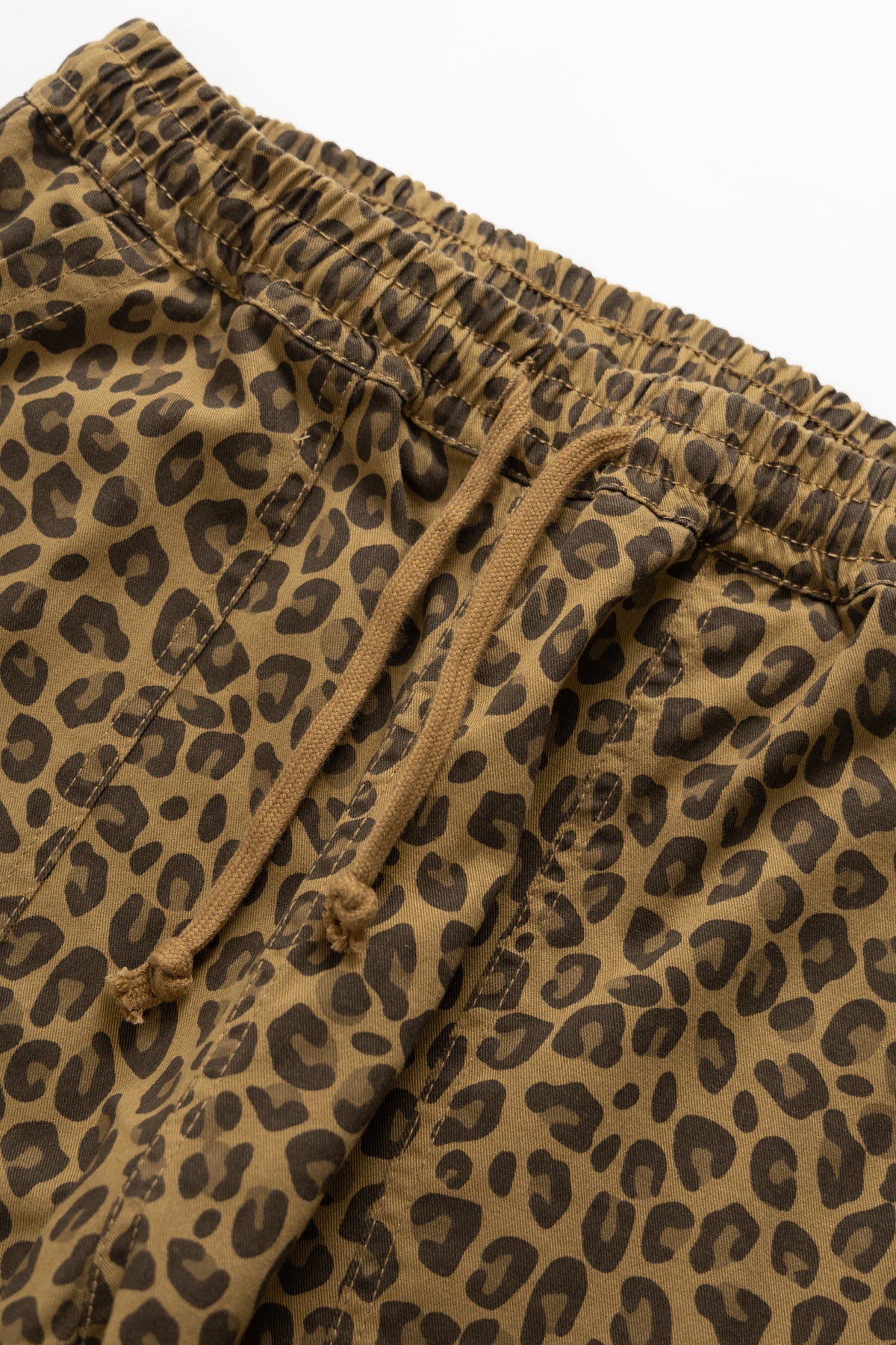 Patterned Chef Pants Brown Leopard - détail