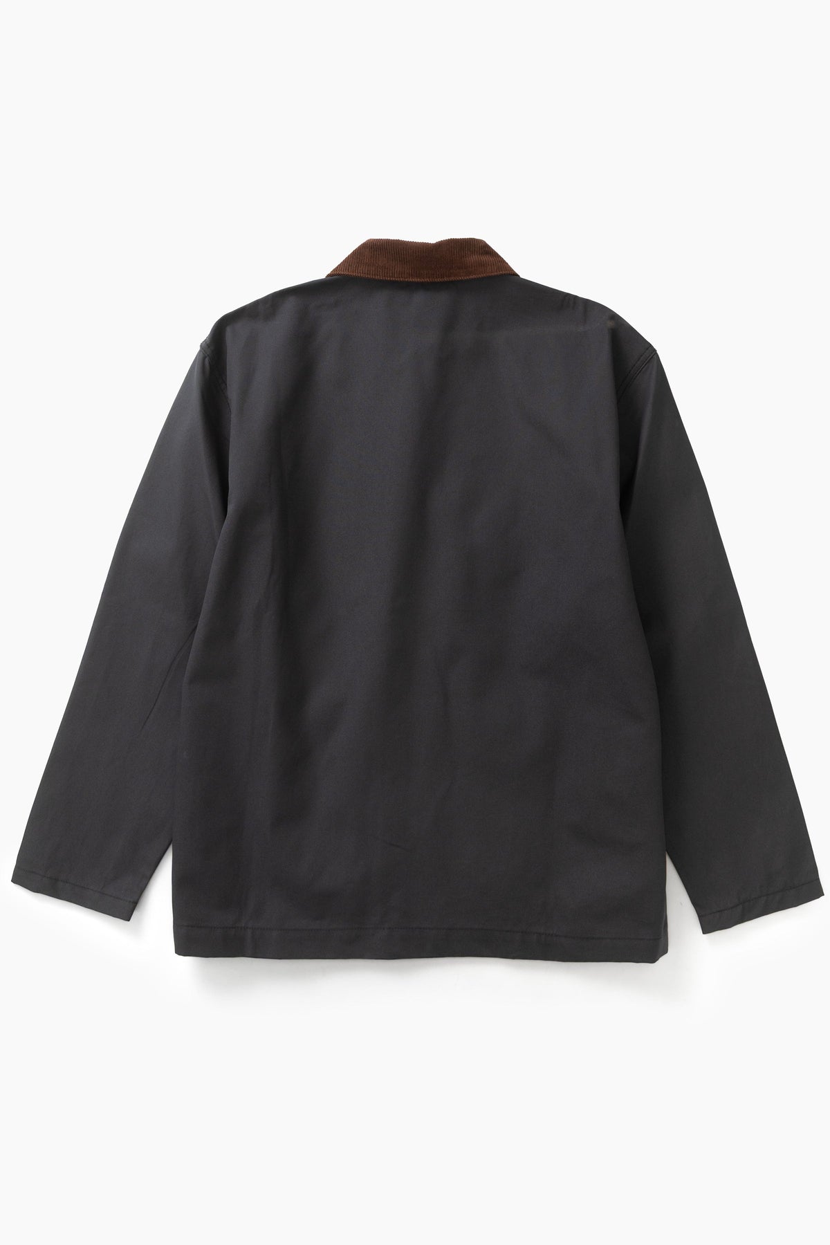 Waxed Barn Coat Black - détail