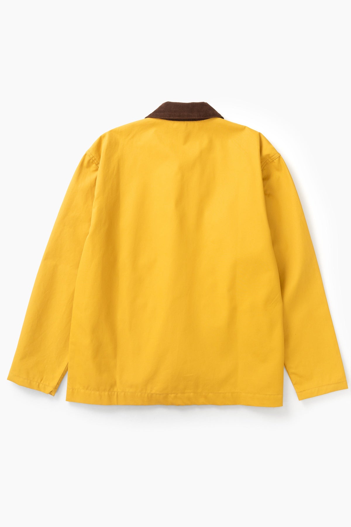 Waxed Barn Coat Ochre - détail