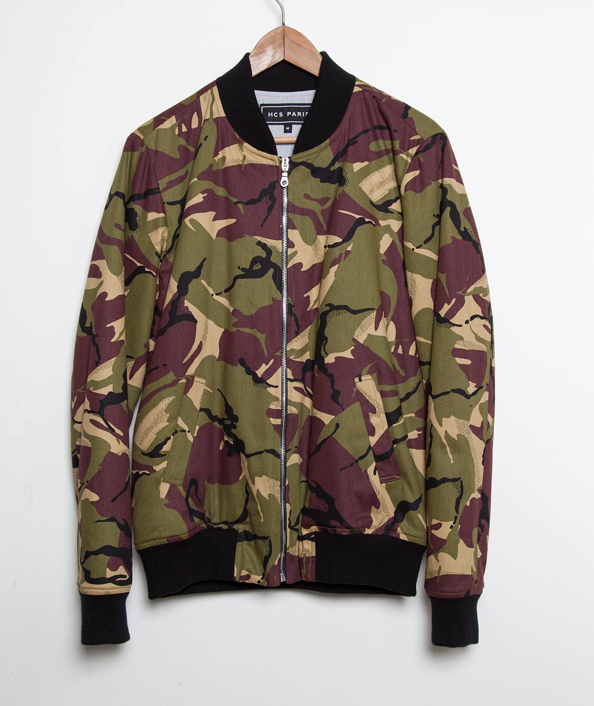 Veste Teddy « TRUDAINE » Camo (Série Limitée)