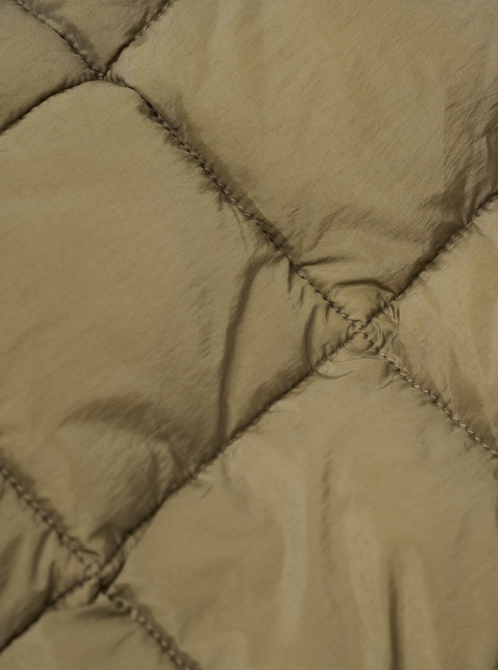 Nylon soft shell vert - détail tissu